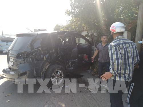 Tam giu tai xe xe khach tong oto 7 cho o Thanh Hoa