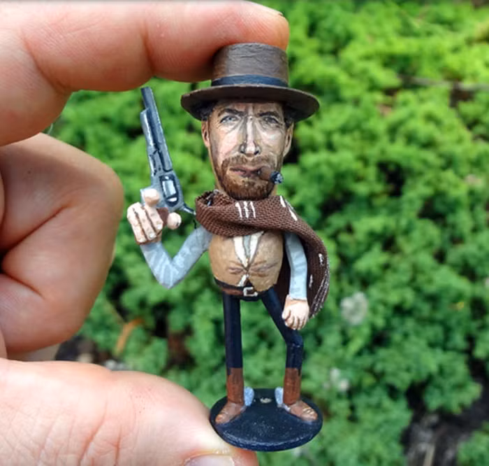 Một biểu tượng cho những ngôi sao đầy nam tính, Clint Eastwood. 