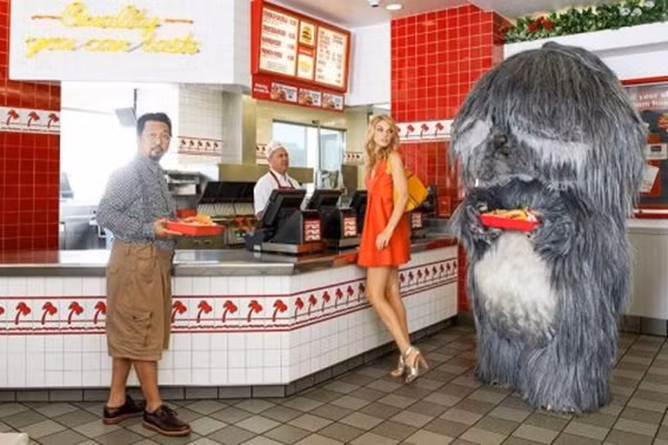 Nhân viên phục vụ đặc biệt.