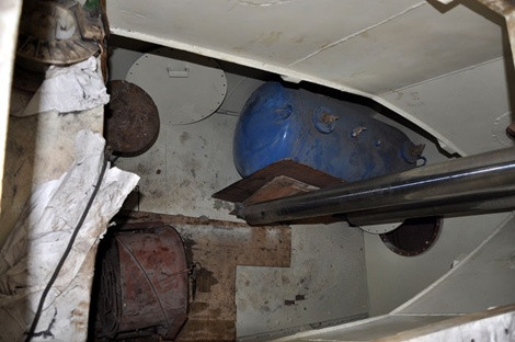 Một số hình ảnh về chiếc tàu ngầm mini tự chế mang tên Trường Sa của doanh nhân này vào sáng 24/8.