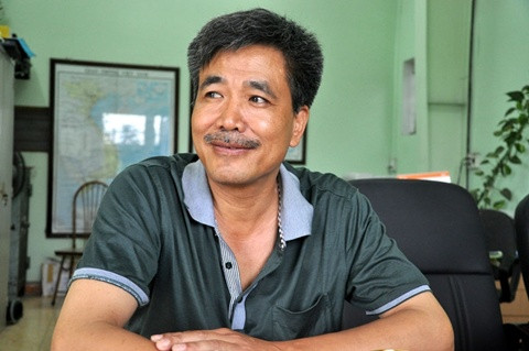 Ông Nguyễn Quốc Hòa, Giám đốc Công ty TNHH cơ khí Quốc Hòa.