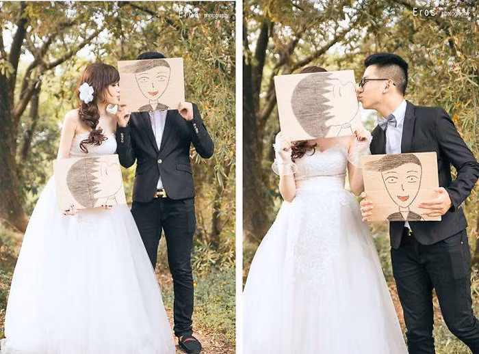 Cặp đôi vui nhộn.