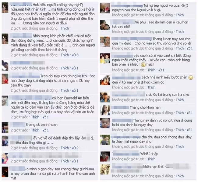 Cư dân mạng phẫn nỗ trước hành động bạo lực của người đàn ông trong bức ảnh. (Ảnh chụp FB)