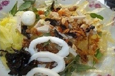 Bánh tráng trộn ở Sài Gòn