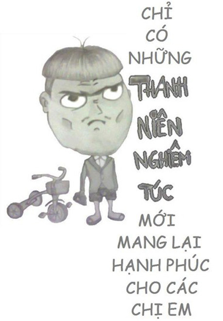 Chỉ có những thanh niên nghiêm túc, mới làm được điều đó?