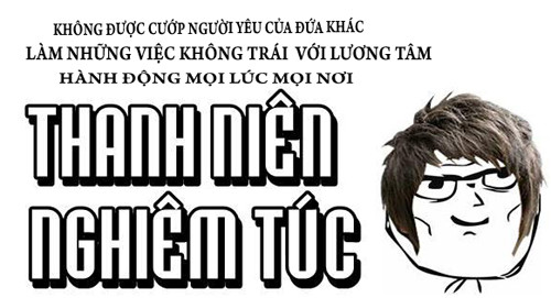 Làm như thế, mới được gọi là thanh niên nghiêm túc