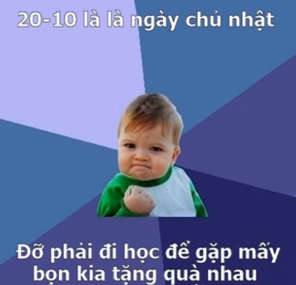 Sự "gato" nhẹ trong ngày 20/10.