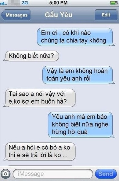 Sẽ luôn trả lời là không