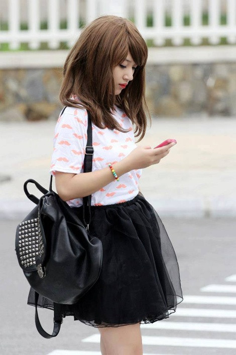 "Khánh Linh" lựa chọn một phong cách dịu dàng, để phù hợp với cá tính của bản thân