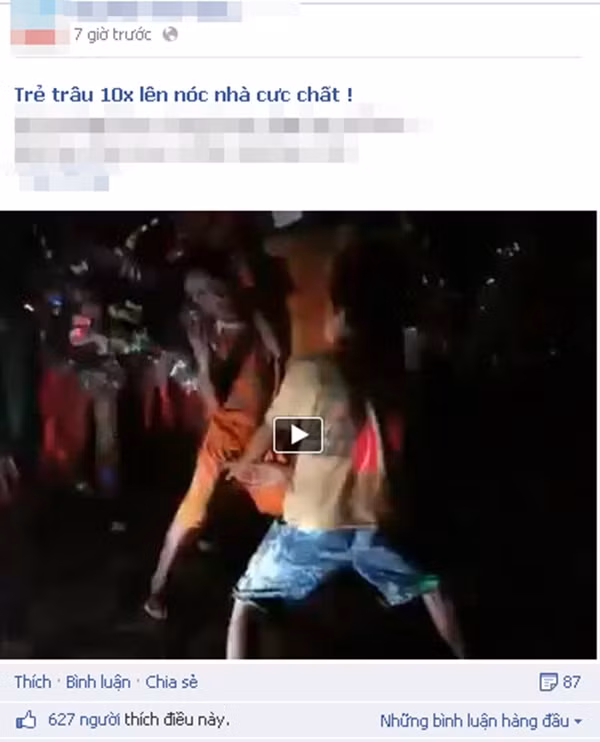 Đoạn clip xuất hiện trên một Fanpage của Facebook, đang khiến cư dân mạng phải sửng sốt.