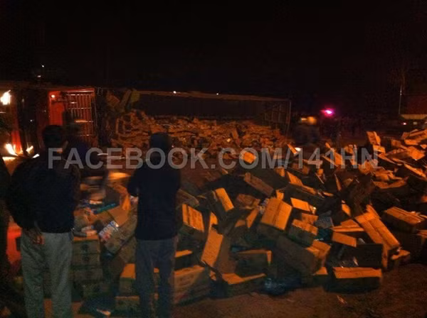 Theo hình ảnh và thông tin chia sẻ trên page Hội những người ủng hộ "Liên Ngành 141" truy quét tội phạm, vụ việc trên xảy ra vào khoảng 20h30 ngày 9/12 vừa qua. 