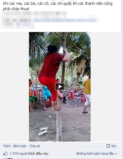 Clip đang thu hút sự chú ý và bình luận của nhiều người xem.