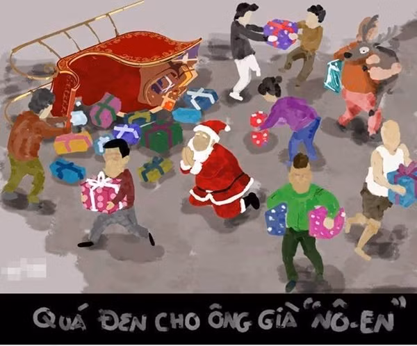 Khi ông già Noel bị "hôi của".