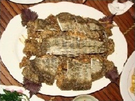 Rùa rang muối tại Cà Mau