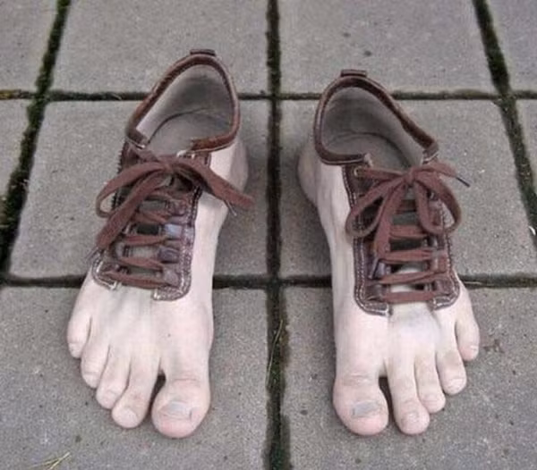 Được thiết kế giống hệt bàn chân của con người.