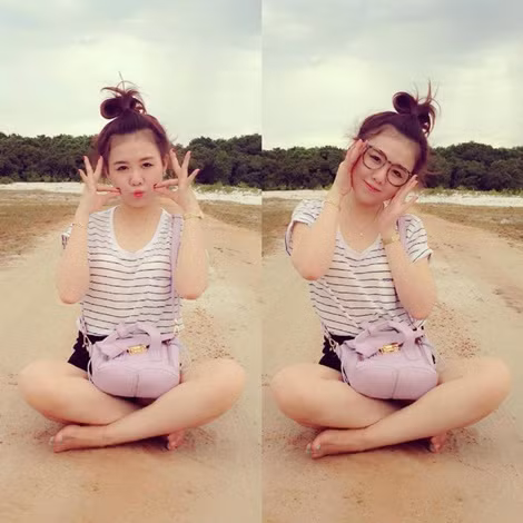 "YuLy Heo" luôn nhí nhảnh, nên được khá nhiều người yêu thích. Đặc biệt là những bức ảnh cực kỳ "cute"