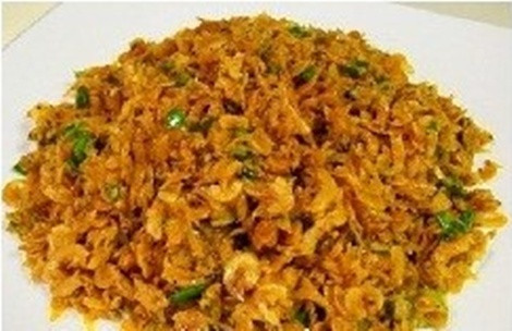 Tép ở Dầu Đầm Vạc, Vĩnh Phúc