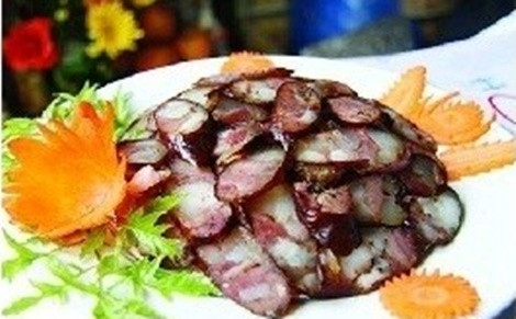 Lạp xưởng gác bếp ở Hà Giang 