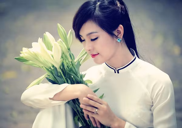 Nét đẹp dịu dàng.