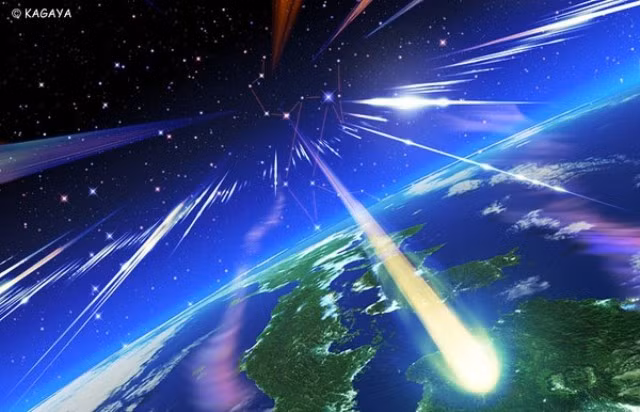 Song Tử được xem là vua của những trận mưa sao băng.