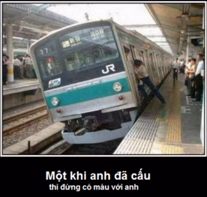 "Đừng để anh phải nổi giận...".