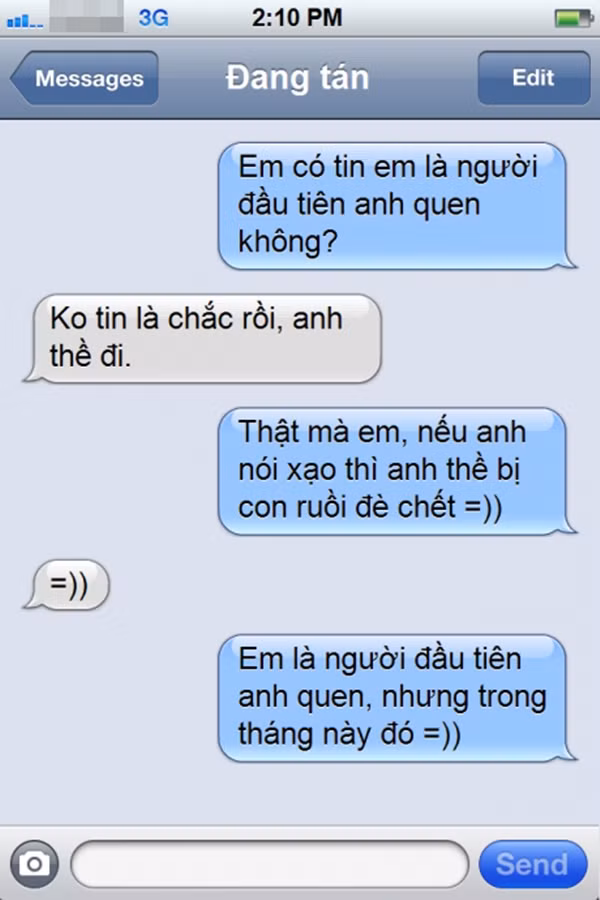 Nói như thế này, thì ai dám tin