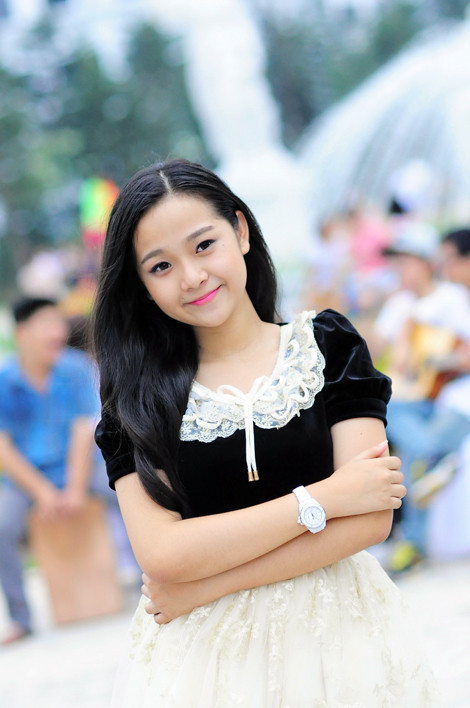 Gương mặt baby của Triều Dâng