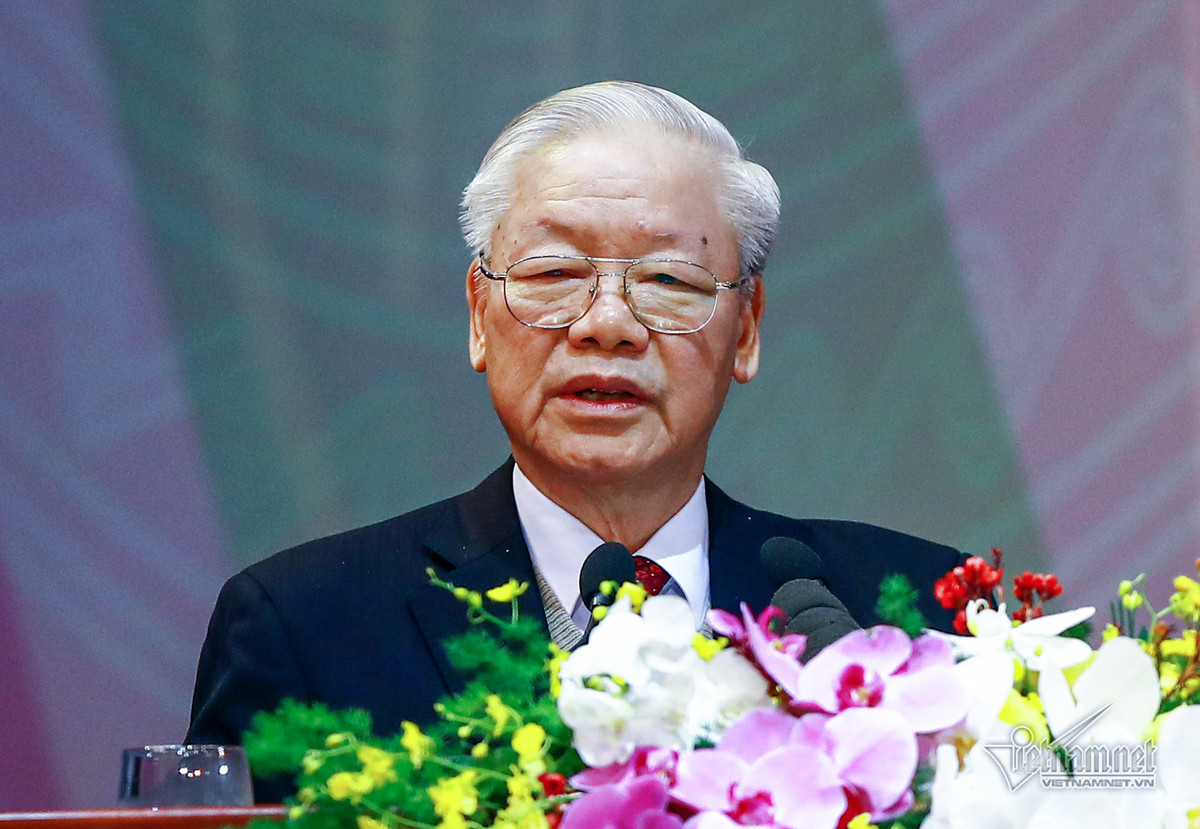 Tong Bi thu nhan gui the he tre ca nuoc hai chu 