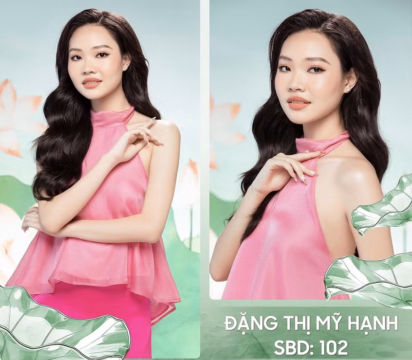 Đặng Thị Mỹ Hạnh sinh năm 2004, đến từ Ninh Bình, top 35 Hoa hậu Việt Nam 2022. Hiện cô là sinh viên năm nhất Đại học Kinh tế Quốc dân. Mỹ Hạnh sở hữu IELTS 7.5 và có thể giao tiếp bằng tiếng Pháp, tiếng Nhật. Đến với cuộc thi, cô mong muốn chia sẻ câu chuyện của bản thân và từ đó có thể truyền cảm hứng cho mọi người.