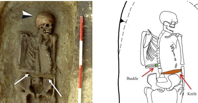 Giai mat viec nguoi dan ong khong gan dao vao ban tay trong mo co 1.500 nam