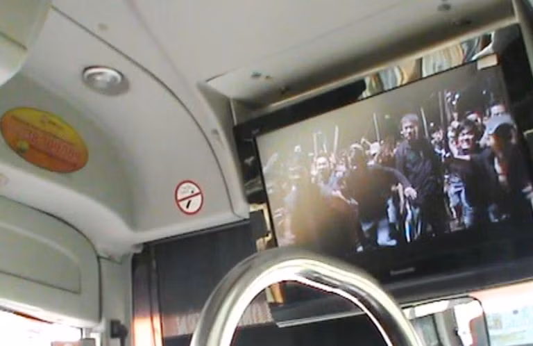 Hình ảnh bạo lực trên phim.