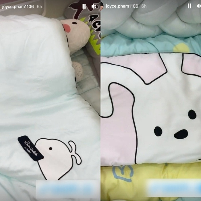 Ái nữ Minh Nhựa khoe phòng ngủ chuẩn bị cho 'công chúa' sắp chào đời - Hình 2 Ai nu Minh Nhua khoe phong ngu chuan bi cho 'cong chua' sap chao doi-Hinh-2