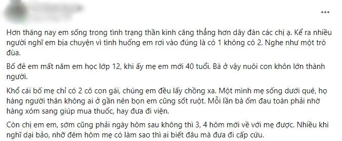 Me vo di buoc nua, chong doi ly hon vi nghi so dieu nay