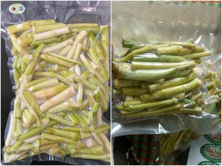 Hút khách nhất là loại ngó khoai tím đặc sản Tủa Chùa (Điện Biên) , dù giá tương đối đắt đỏ. Bởi loại ngó này ăn không ngứa, đem hầm canh rất bở, dẻo, thơm khá đặc biệt.