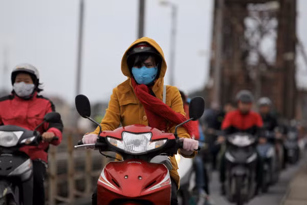 Du bao thoi tiet 1/12: Mien Bac don dot ret sau nhat tu dau mua