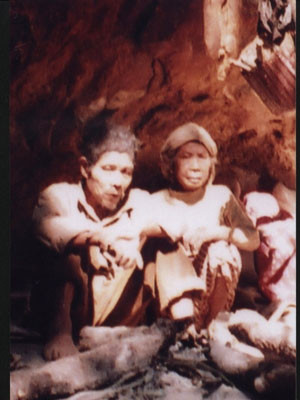 Vợ chồng ông Cao Chơn vẫn thích ở hoang.