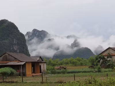 Góc mới bản Rục bây giờ.