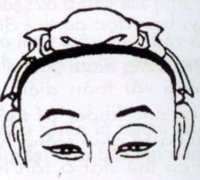 Tướng trán ở hình trên là tướng trán đẹp, vầng trán tuy không cao nhưng có bề ngang rộng. Những người có trán này thường thành đạt trong sự nghiệp, nhưng mức độ thành công của họ không lớn, chỉ nhỏ lẻ.