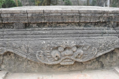 Trong lịch sử nghệ thuật Việt Nam, người ta có thể bắt gặp vô số những hình tượng tiên cưỡi rồng, nắm râu, nắm bờm rồng trên các chạm khắc đá, gỗ ở đình làng, nhưng trường hợp những con rồng có bàn tay phụ nữ như thế này lại là trường hợp hy hữu, không nói là đặc biệt chỉ có ở đền vua Đinh.