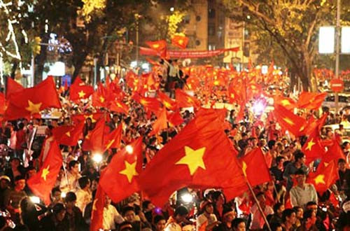 Công an TP HCM yêu cầu người dân ăn mừng, cổ vũ… nên chấp hành nghiêm các quy định của pháp luật.