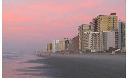 Ngắm hoàng hôn tuyệt đẹp trên bãi biển State, vịnh Half Moon.