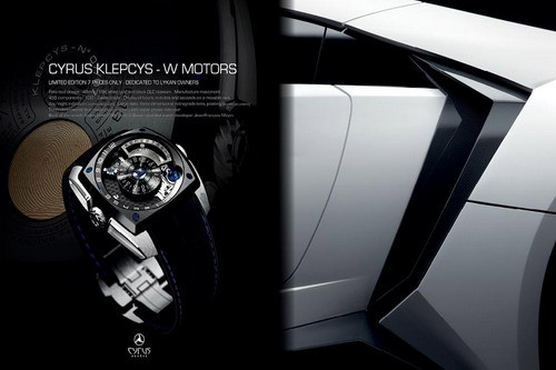  Tặng kèm đồng hồ Cyrus Klepcys giá 200.000 USD. 