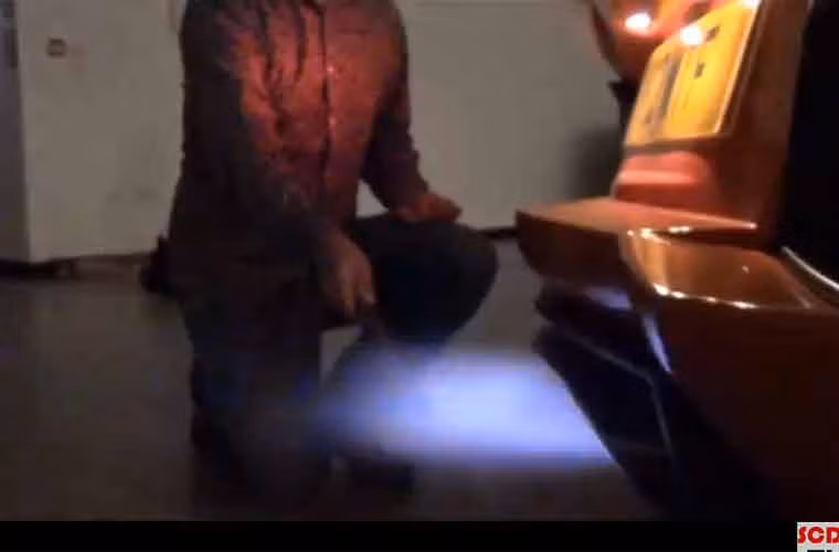 Ga nhẹ, lửa nhỏ xanh.