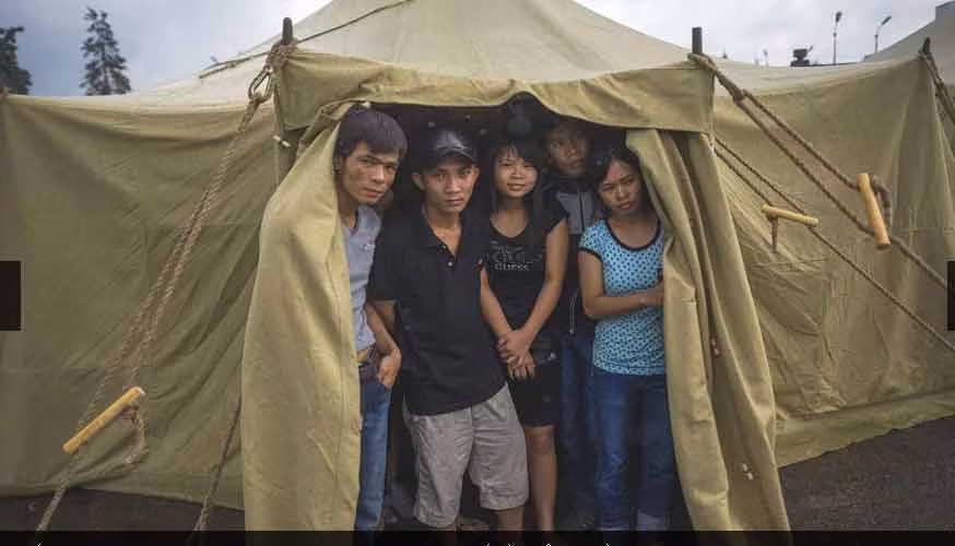 ̣ Các nhóm nhân quyền chỉ trích "điều kiện giam giữ là tệ hại giữa lúc nhiệt độ lên cao".