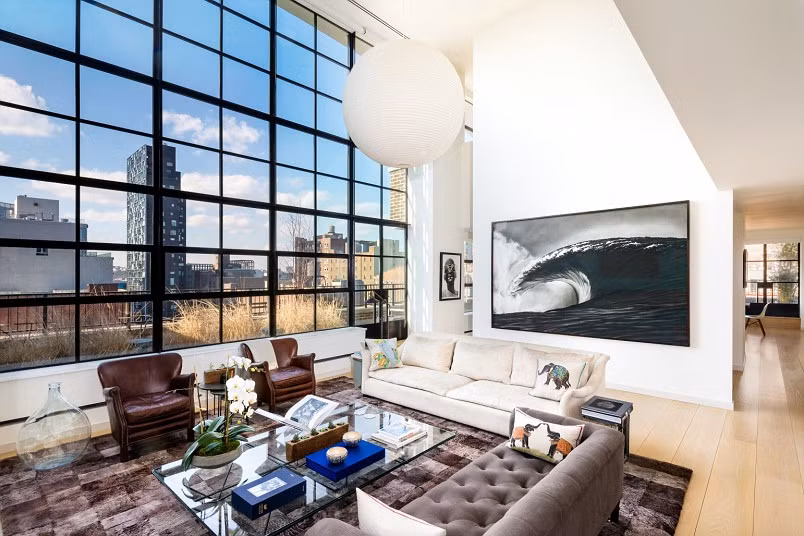 Căn hộ penthouse với 3 giường ngủ ở New York đang được rao bán giá 11,7 triệu USD.