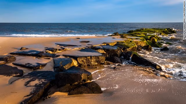 Bạ biển Cape May, New Jersey.