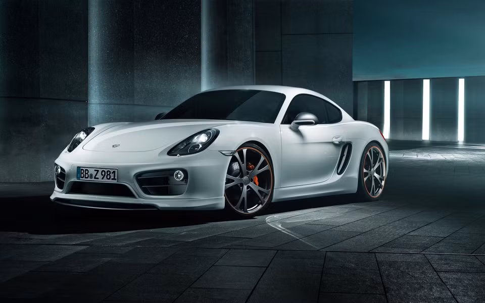 Porsche Cayman là mẫu xe thể thao hạng sang nhỏ gọn, thể hiện rõ sự linh hoạt và năng động. Toàn bộ khung xe được cải tiến với vật liệu nhôm và thép chịu lực, cùng cánh cửa được làm bằng nhôm siêu nhẹ khiến xe Cayman mới có trọng lượng còn 1.310 kg.