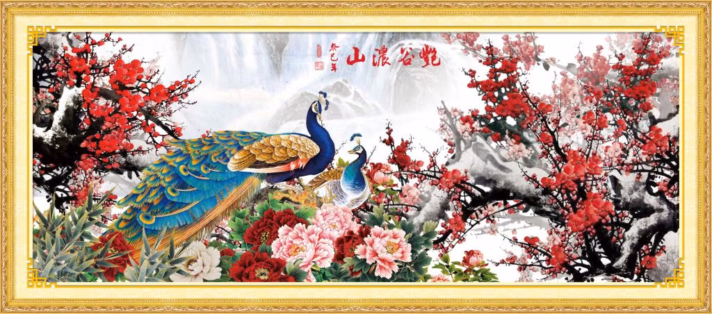 2. Treo bức tranh có hình chim chóc ở cửa trước. Chim chóc tượng trưng cho các cơ hội nhằm cải thiện cuộc sống theo hướng tốt hơn. Các con chim còn đem đến nhiều tin tốt lành cho những người sinh sống ở đây. Bức tranh càng có nhiều chim càng tốt, loại nào cũng được miễn là lông của chúng có nhiều màu sắc.