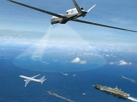 My linh don dau sau vu Iran ban ha MQ-4C