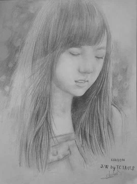 Những bức chân dung này đều được Jannina khoe lên Facebook. Cô bé cũng bày tỏ rằng rất vui, hạnh phúc khi được fan nhiều nơi tặng quà.